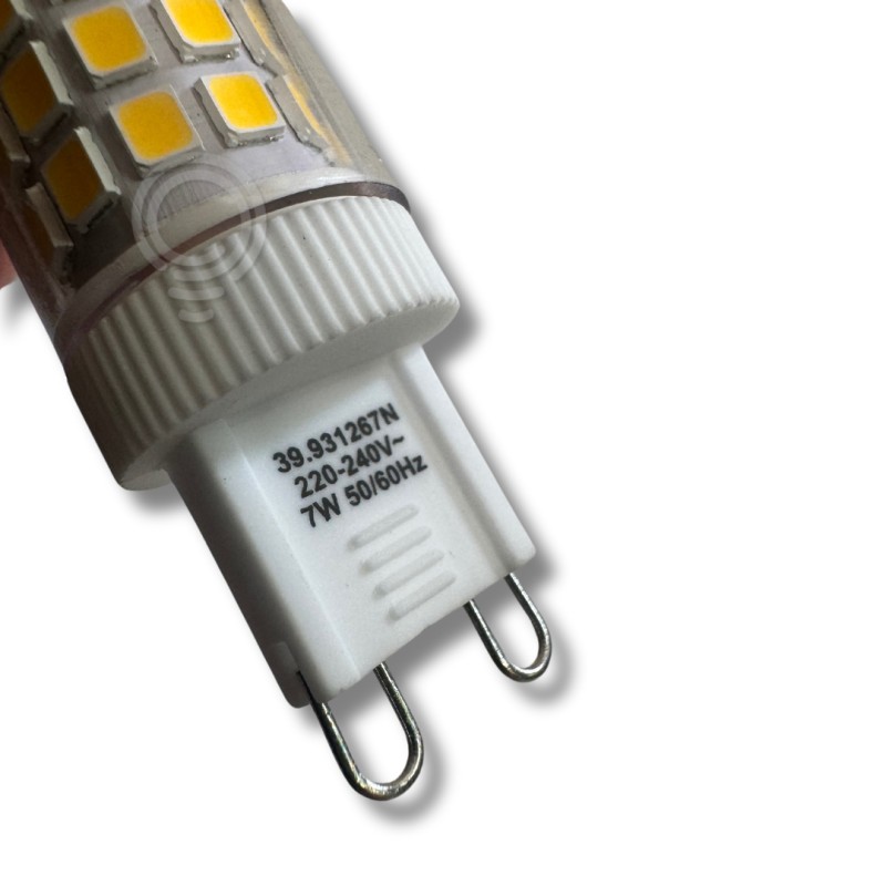 Led lamp g9 7w fa300° 4000k 220vac lm1000 ra80...