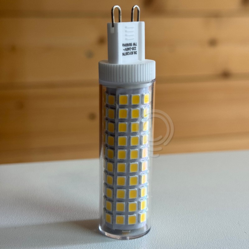 Led lamp g9 7w fa300° 4000k 220vac lm1000 ra80...