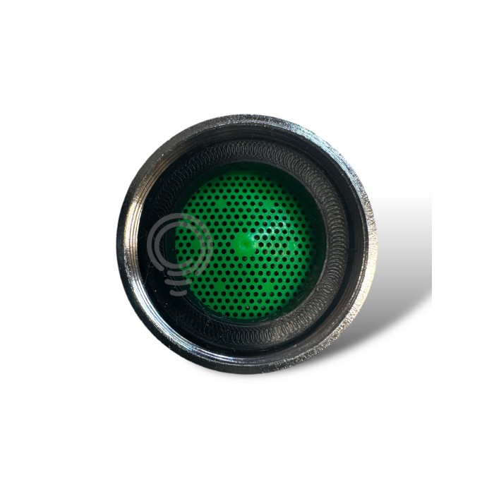 Steel female filter for taps