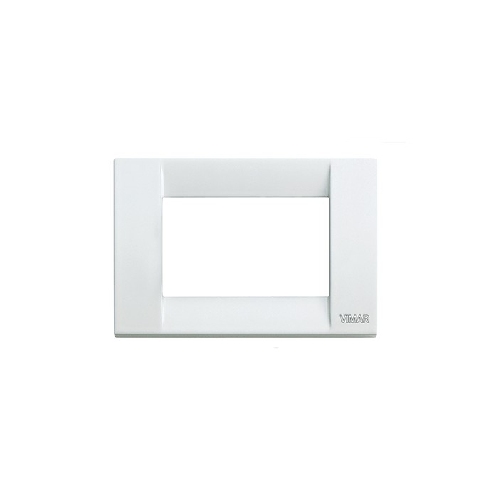 Placca classica idea 16733.01 bianco 3 moduli  Vimar 