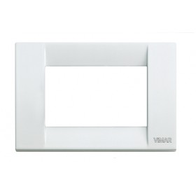Placca classica idea 16733.01 bianco 3 moduli  Vimar 