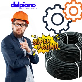 Kit corrugato comprende 500 metri d.20 + 500 metri d.25 con tirafilo a marchio IMQ made in italy 