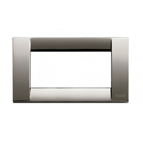 Placca idea classica metallo 4m Cromo Nero 16734.31 vimar