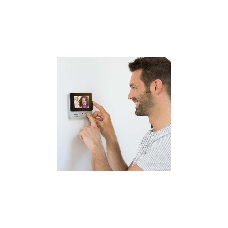 Monitor colore supplementare videocitofono des...