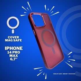 MagSafe Matte Cover pour iPhone 14 Pro Max Tranquillité desprit absolue pour votre smartphone