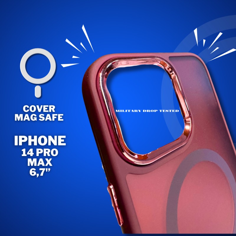 MagSafe Matte Cover pour iPhone 14 Pro Max...