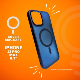 Cover Opaca Antiurto MagSafe iPhone 13 plus Tranquillità Assoluta per il Tuo Smartphone