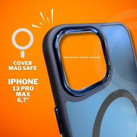 Coque MagSafe mate antichoc pour iPhone 13 plus Tranquillité desprit absolue pour votre smartphone