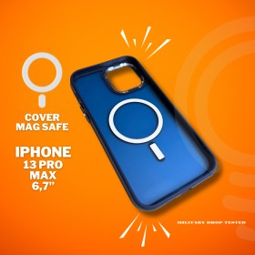 Coque MagSafe mate antichoc pour iPhone 13 plus Tranquillité desprit absolue pour votre smartphone