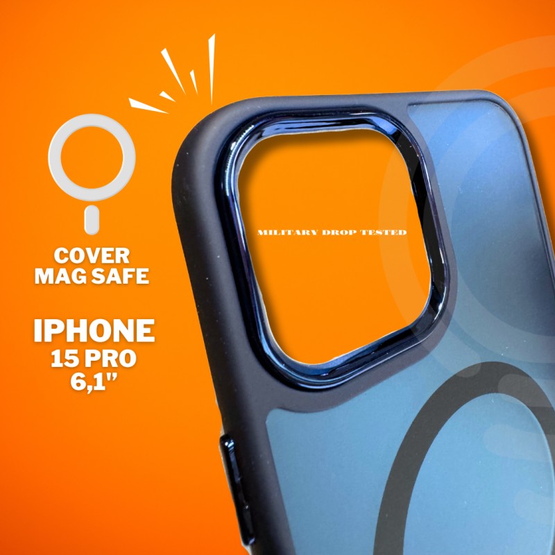 Matte MagSafe iPhone 15 Pro Hülle Absolute...