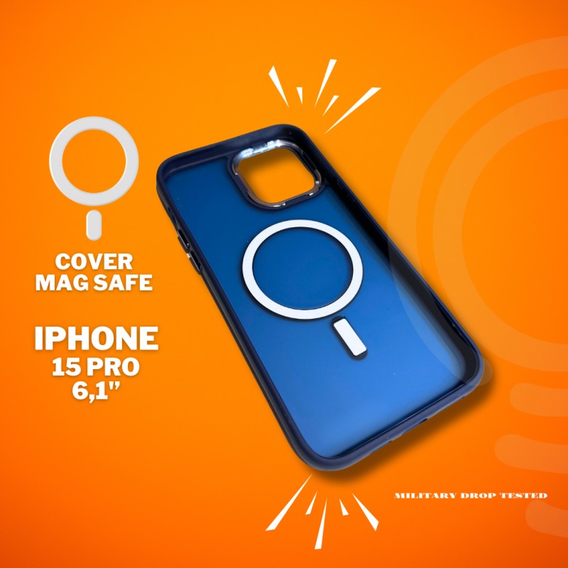 Matte MagSafe iPhone 15 Pro Cover Absolute...