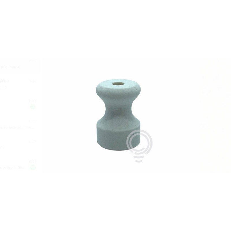 Insulators ceramic porcelain vintage white...