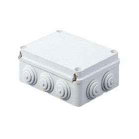 Boîte de jonction étanche 300x220x120 presse-étoupe 400c8 - M03105