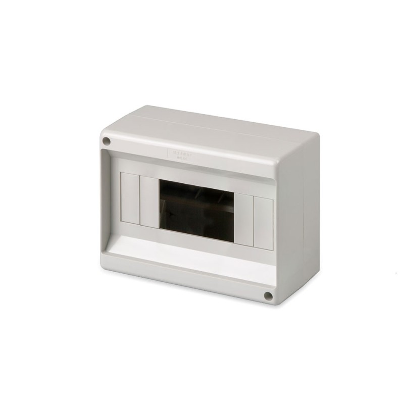 Centralino elettrico da parete 8 moduli IP40 senza portella 