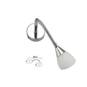 Spot mural chrome g9 spot f1 flexible éclairage métallique