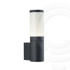 Anthrazit LED Wandleuchte 13w 1440lm 4000k ip54 7x10 5x25cm