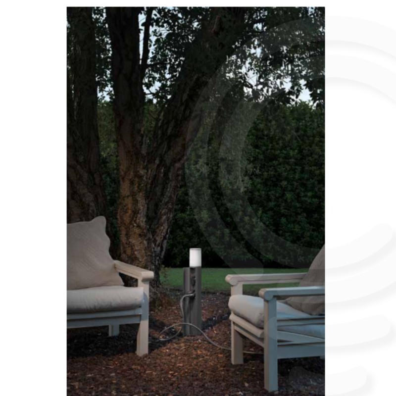 Led-hub anthracite poteau led 13w 1440lm 4000k...