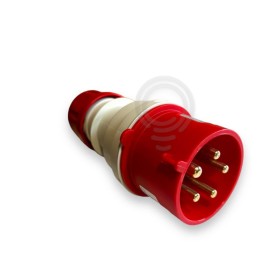 Industrial plug cee 3p tn 32a ip44 electrochannels