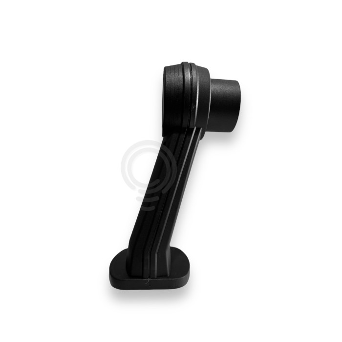 Braccio sfera porta lampione d.20-25-30 nero ivela    2