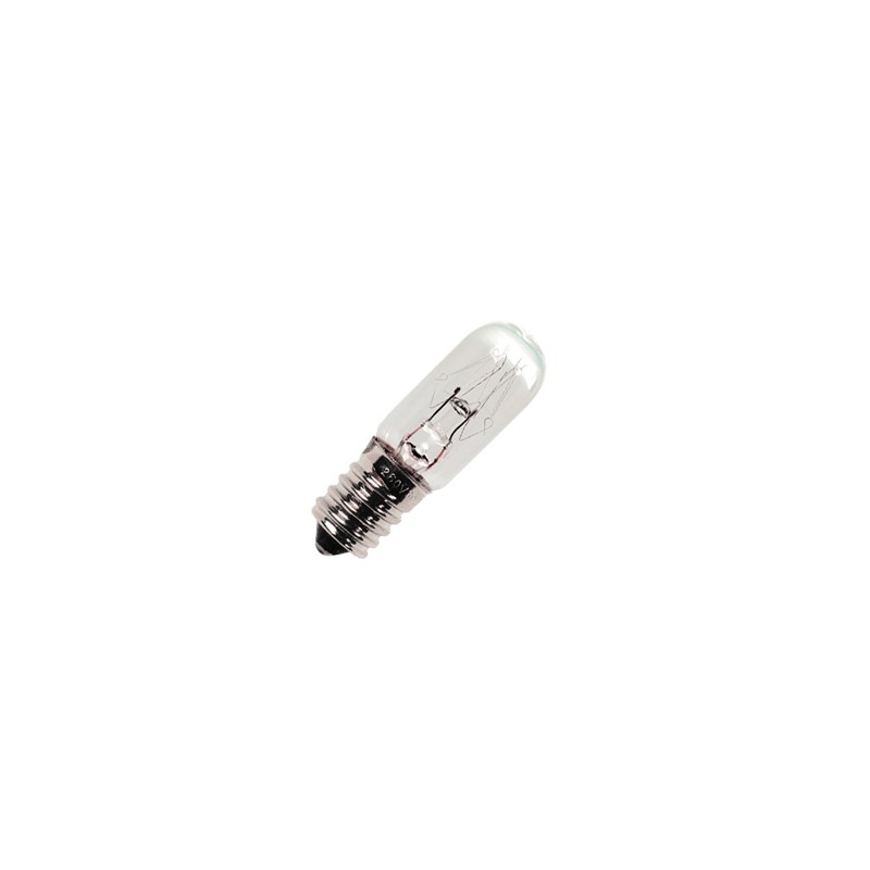 Lampada tubolare incandescenza chiara 17x54 5w 380v e14 mignon