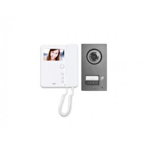 Kit interphone vidéo 1 famille ligne 2 voix IP55 Mikra2 Urmet