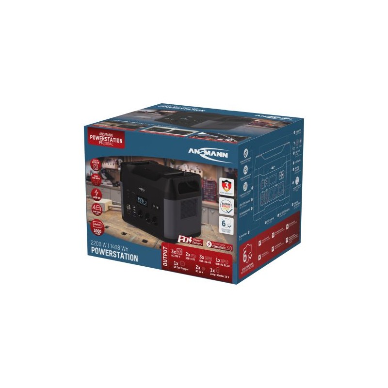 Powerstation PS2200AC Ansmann 