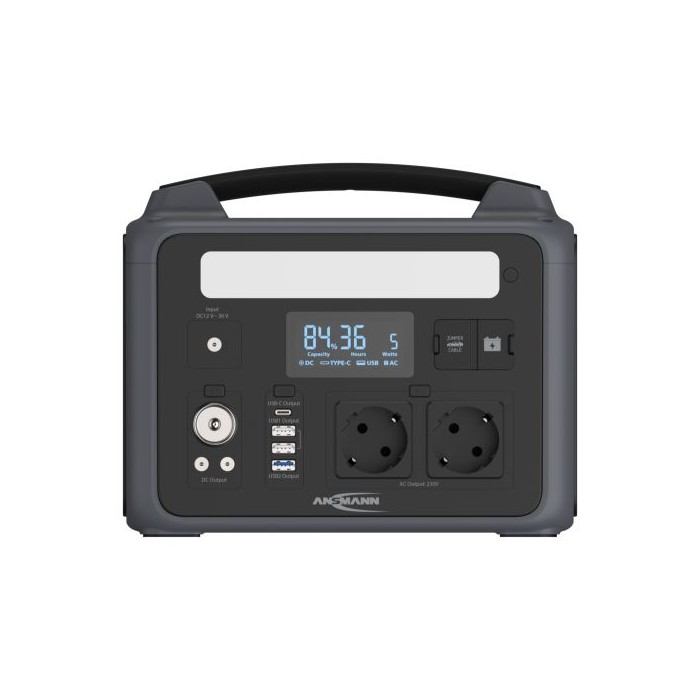 Stazione di alimentazione portatile da 600W Ansmann 2