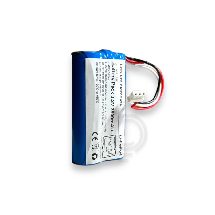 Batteria sostitutiva ricaricabile emergenza Beghelli 1499L da 3,2V 3600mah 