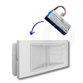 Batteria sostitutiva ricaricabile emergenza Beghelli 1499L da 3,2V 3600mah 