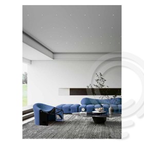 Mini faretto a incasso cielo stellato LED DC12V Bianco e Silver 0.2W Blu - Faretto Mini Incasso