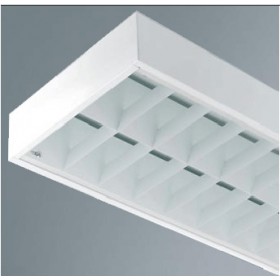 Plafonnier illuminzione turin 2x18w slb cnr plexiform