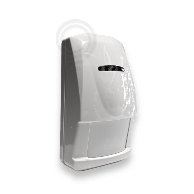 Rivelatore a doppia tecnologia da interno 12metri GRADE 2DT