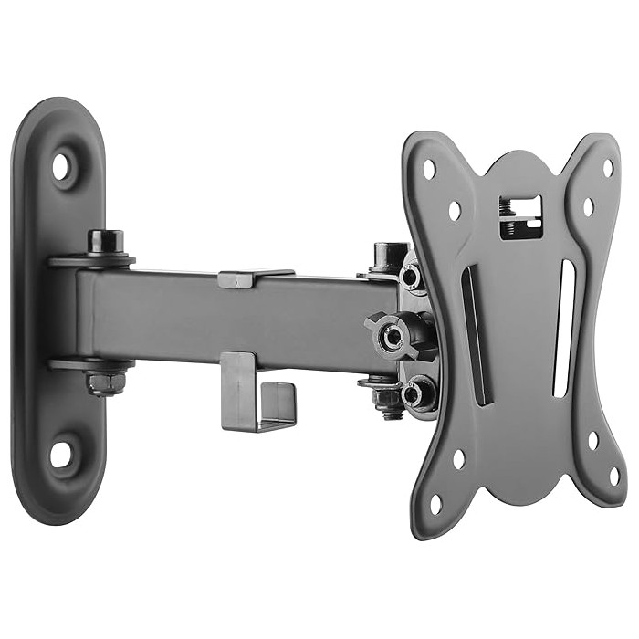 Supporto tv 180° estensione 6,5cm a 20 cm 13-28" vesa 100x100 max 20kg  