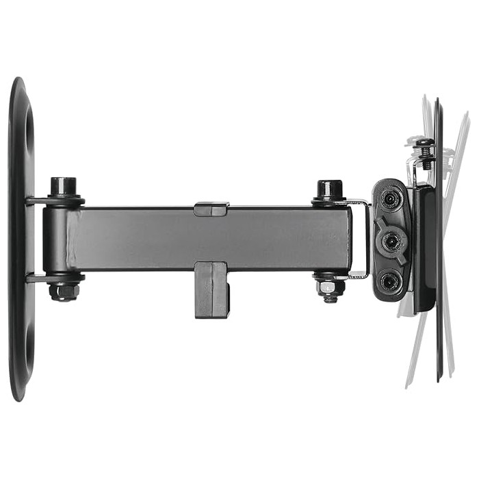 Supporto tv 180° estensione 6,5cm a 20 cm 13-28" vesa 100x100 max 20kg   2