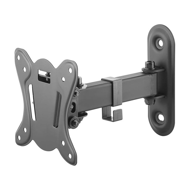 Supporto tv 180° estensione 6,5cm a 20 cm 13-28" vesa 100x100 max 20kg  