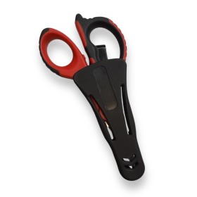 Forbice professionali elettricista tagliacavo lama acciaio inox con fodero