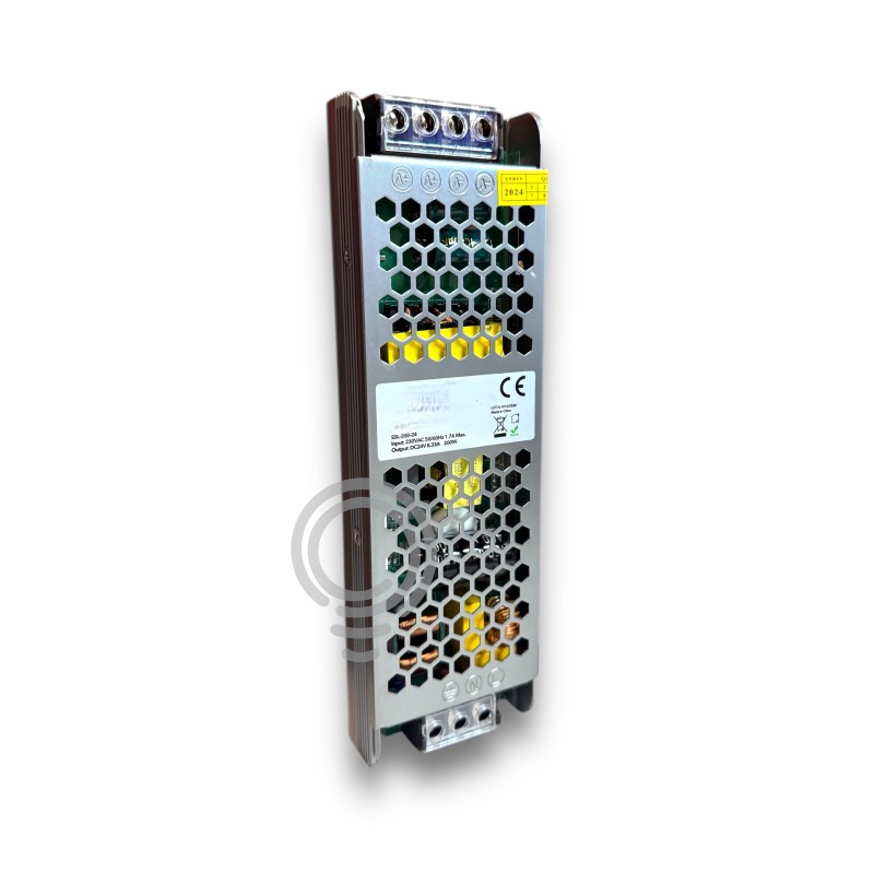 Alimentatore elettrico trasformatore 150w 24V DC250-360V Slim