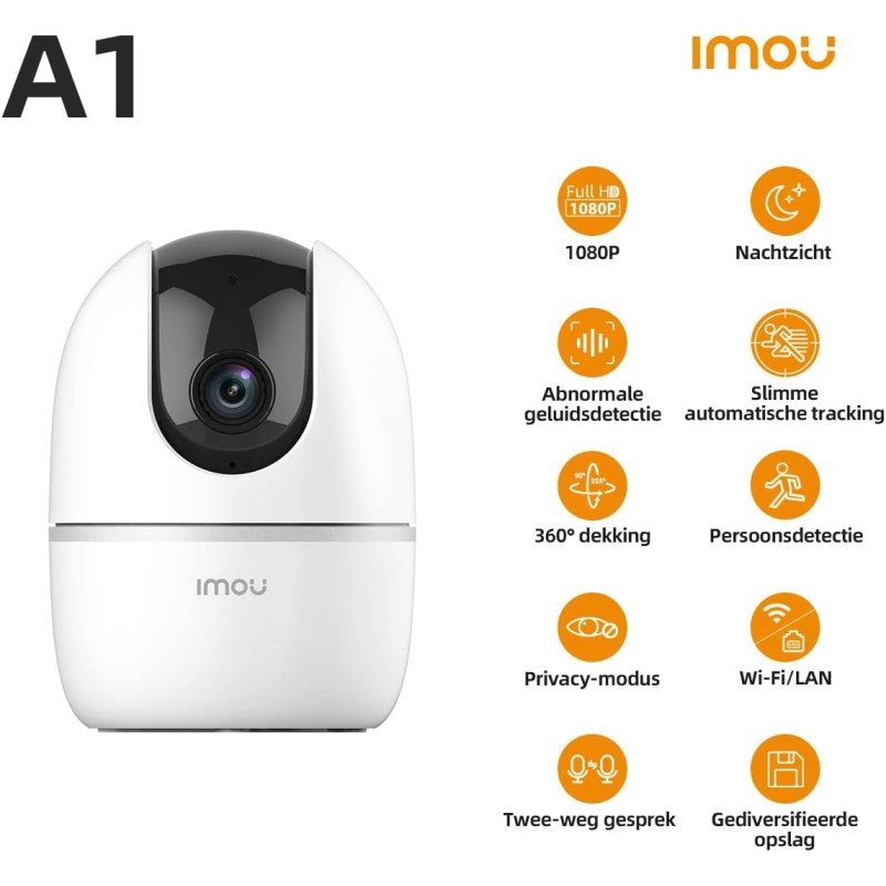 Telecamera da interno Wi-Fi 3mp 2k 10mt IP IR 1080P IMOU0002
