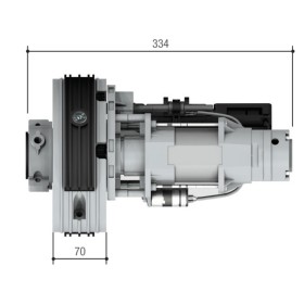 Motore serranda H40230180 230v irreversibile 180Kg CAME