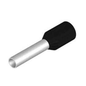Terminali bussolotto puntalini 1,5mm 500pz colore nero