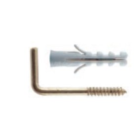 Tassello con vite con gancio condor per quadri c4gl 4x20 pz20