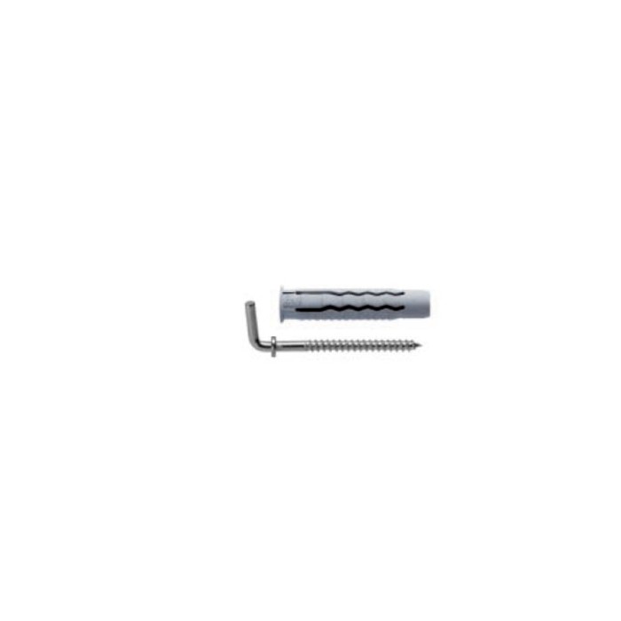 Tassello a vite acciaio l 6x30mm g. corto pz10 gl6/1b