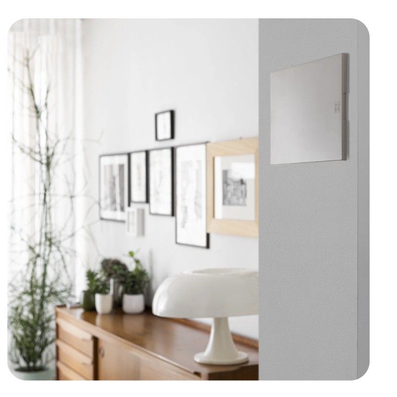 Centralino da incasso solo porta colore sabbia 12 moduli IP40 Elettrocanali 