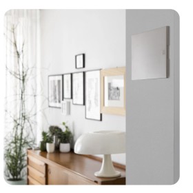 Centralino da incasso solo porta colore sabbia 12 moduli IP40 Elettrocanali 