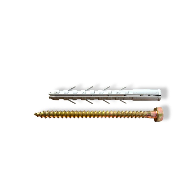 Tassello in nylon fpt 12x130 per fissaggio parabole antenne 4pz