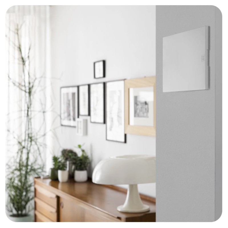 Frontale centralino essenza 12 mod bianco  