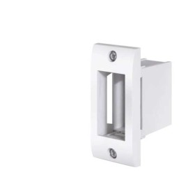 Supporto placca incasso su profili 1 modulo bianco Elettrocanali serie life
