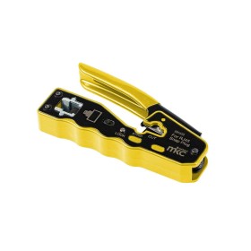 Pinza crimpatrice compatta con tecnologia PLUG passante 8P/RJ45
