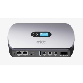 Mini UPS MK-8800 con display LED integrato, uscita multipla 5V/9V/12V e porta POE 24V