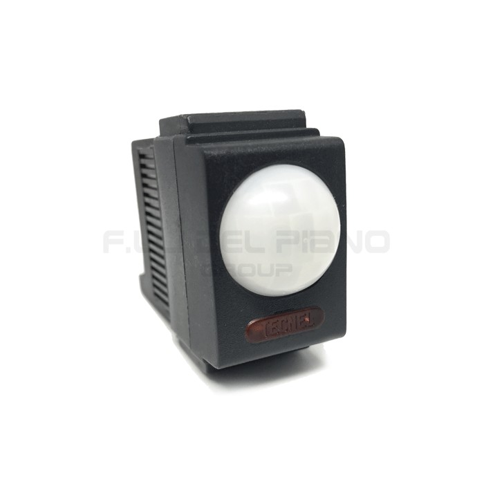 Rivelatore di Presenza PIR con LED Luminoso Compatibile Living International - Tecnel Lilliput Switc